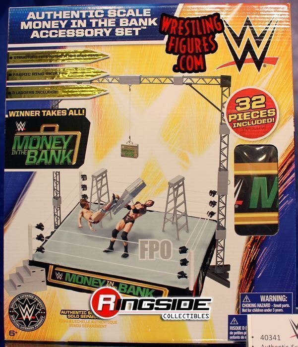 wicked cool toys wwe authentic scale steel cage match