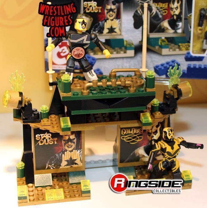 Bridge Direct WWE Display at Dallas Toy Fair 2014!