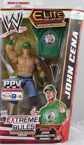 JOHN CENA (GREEN)  WWE BEST OF PPV ELITE EXCLUSIVE TOY WRESTLING