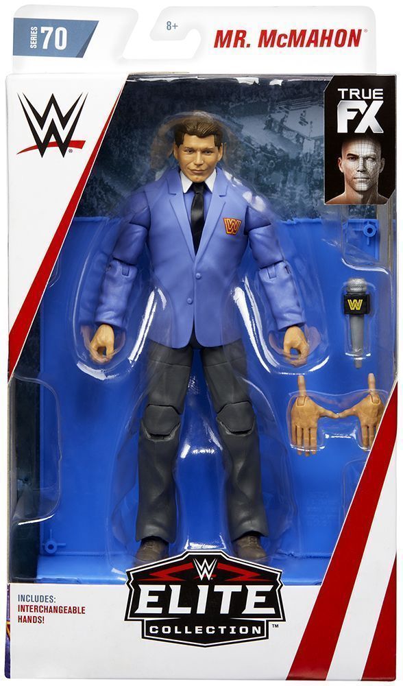 Vince McMahon WWE Elite 70 Mattel Toy Wrestling Action Figure eBay